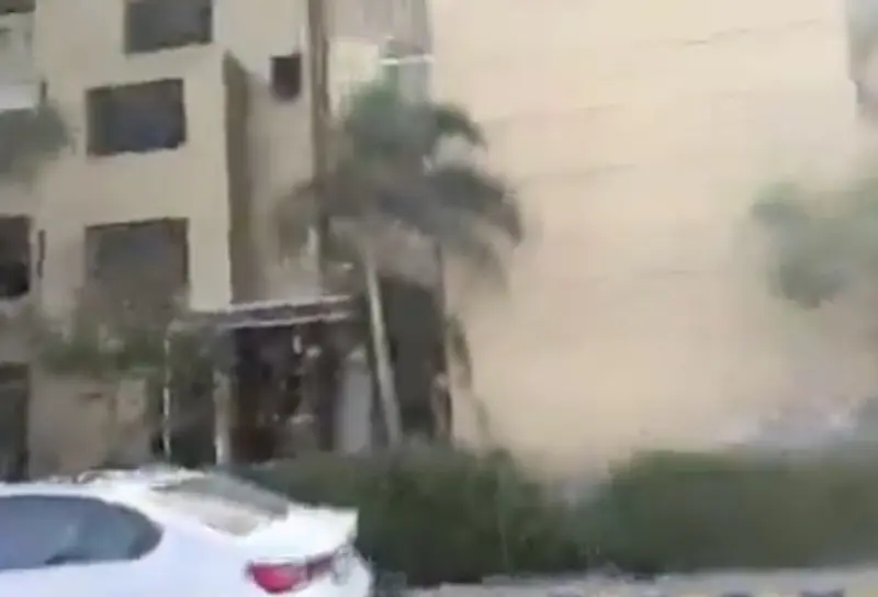 Screenshot 2025 03 05 At 3.09.19 Pm Eros Sampoornam Society Big Accident. Plaster Felt On Bmw Car From 5Th Floor.